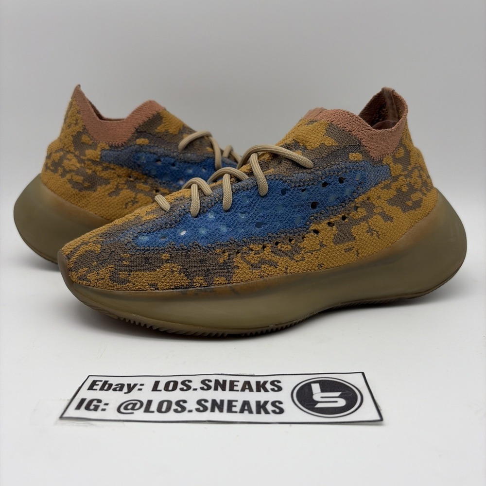 Size 6.5 - Adidas Yeezy Boost 380 Blue Oat Non-Reflective (Q47306)